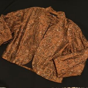 SILK BEADED CHICOS jacket : ladies 2